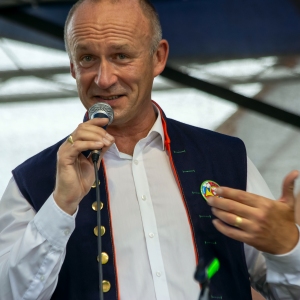 Luboš Jech die männliche Hälte vom Gesangsduo von Veselka