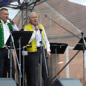 Ivan Radosta si Josefem Opltem s chutí spolu zazpívali
