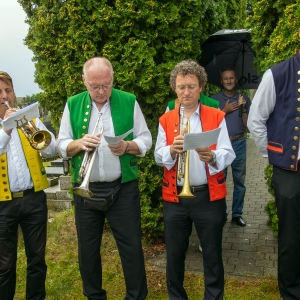 Muzikanti Veselky, Pavel Kala, Josef Kolafa, Michal Němec a zpěvák Luboš Jech